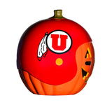 Utah Utes<br>Ceramic Pumpkin Helmet