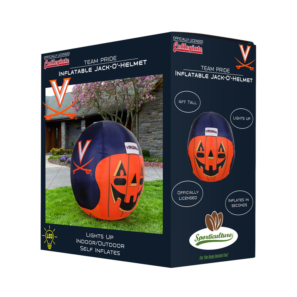 Virginia CavaliersInflatable Jack-O’-Helmet - For The Deep Rooted Fan ...