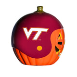 Virginia Tech Hokies<br>Ceramic Pumpkin Helmet